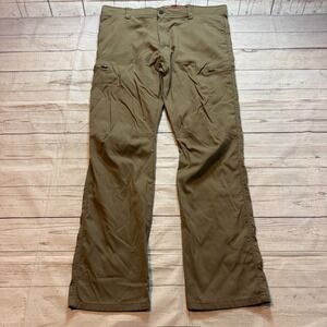 Wrangler Outdoor Pants Nylon Stretch Khkai Performance Lightweight Men's 40x32